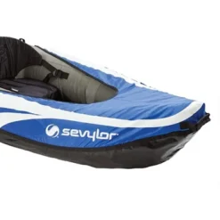 Sevylor Big Basin 3 Person Kayak With Adjustable Seats & Carry Handles For Lakes, Oceans, & White Water Rapids, Capacity 490 Pounds, Blue (2 Pack) -Water Sports Equipment GUEST 04adfc9c 027f 4eaa 8983 9a26fa40e52a