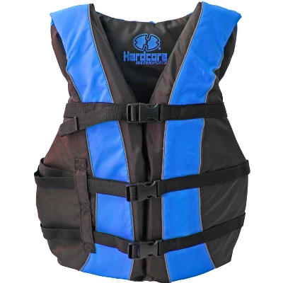 Hardcore Water Sports Hardcore Life Jacket 4 Pack Paddle Vest For Adults; Coast Guard Approved Type III PFD Life Vest Flotation Device; Jet Ski, Wakeb 2 Hardcore Water Sports Hardcore Life Jacket 4 Pack Paddle Vest For Adults; Coast Guard Approved Type III PFD Life Vest Flotation Device; Jet Ski, Wakeb - Image 2