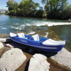 Swimline Solstice 29900 Whitewater Rapids Rogue Inflatable 2 Person Convertible Sporting Kayak With Adjustable Seats And Front And Rear Spray Covers -Water Sports Equipment GUEST 073128a8 0b41 4cf8 aa14 b43c8aece98c