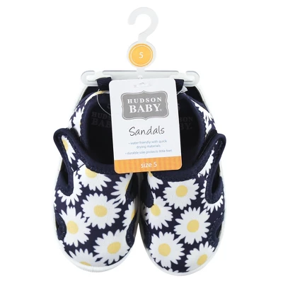 Hudson Baby Infant, Toddler And Kids Girl Sandal And Water Shoe, Daisy 1 Hudson Baby Infant, Toddler And Kids Girl Sandal And Water Shoe, Daisy