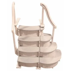 Confer CCXAG Gray 4-Step Above Ground Swimming Pool Grand Entry Steps Staircase -Water Sports Equipment GUEST 0c98b184 5667 49d0 9d69 b5c289991e32