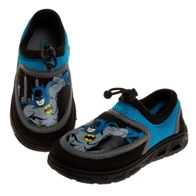 DC Comics Batman Boys Water Shoes -Kids Aqua Socks- Sandals Waterproof Sports Slip-on Superhero Beach Slides Swim Slippers (Toddler/Little Kid) 1 DC Comics Batman Boys Water Shoes -Kids Aqua Socks- Sandals Waterproof Sports Slip-on Superhero Beach Slides Swim Slippers (Toddler/Little Kid)