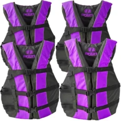 Hardcore Water Sports Hardcore Life Jacket 4 Pack Paddle Vest For Adults; Coast Guard Approved Type III PFD Life Vest Flotation Device; Jet Ski, Wakeb 11 Hardcore Water Sports Hardcore Life Jacket 4 Pack Paddle Vest For Adults; Coast Guard Approved Type III PFD Life Vest Flotation Device; Jet Ski, Wakeb -Water Sports Equipment GUEST 22d18679 4782 4629 82ed e23dd3f14b6a