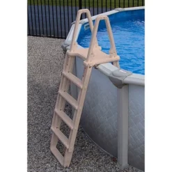 Confer 7100X Evolution A-Frame 48 To 54 Inch Above Ground Swimming Pool Ladder