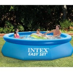 Intex 10ft Round Swimming Pool Cover & Easy Set 10ft X 30in Inflatable Pool -Water Sports Equipment GUEST 2c6a842e 5502 4a93 aef4 27f43ba19421