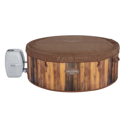 Bestway St. Moritz SaluSpa Inflatable Round Outdoor Hot Tub With 180 Soothing AirJets, Filter Cartridge, Pump, And Insulated Cover 4 Bestway St. Moritz SaluSpa Inflatable Round Outdoor Hot Tub With 180 Soothing AirJets, Filter Cartridge, Pump, And Insulated Cover - Image 4