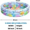 SLOOSH - 58'' Unicorn W/ Cloud Inflatable Kiddie Pool