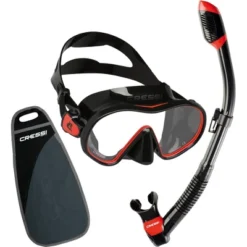 Cressi F-Dual Mask And Supernova Dry Snorkel -Water Sports Equipment GUEST 372ce1e9 4d45 4454 915a 27dc7dc471ab