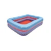 Pool Central 69" Inflatable Rectangular Bohemian Print Swimming Pool