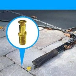 Wood Grip Brass Pool Cover Anchors For Concrete & Pavers - 10 Pieces -Water Sports Equipment GUEST 38297b3e 04cb 44aa 910a 05c426f8c3c3