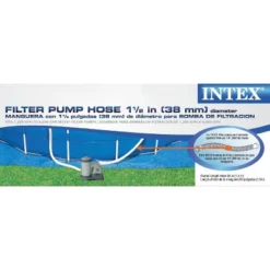 Intex 3000 GPH Above Ground Pool Sand Filter Pump With 1.5" Pump Hose (2 Pack) -Water Sports Equipment GUEST 4317a8ef 3e2c 48d9 934d 4bd8d4e437a0