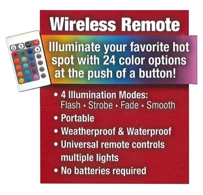 Main Access Color Changing LED Light Plastic Waterproof Cube Seat With 4 Lighting Modes, 16 Color Options, And Remote Control For Poolsides (4 Pack) 4 Main Access Color Changing LED Light Plastic Waterproof Cube Seat With 4 Lighting Modes, 16 Color Options, And Remote Control For Poolsides (4 Pack) - Image 4