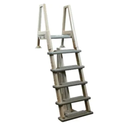 CONFER 6000X Heavy Duty Aboveground In-Pool Swimming Pool Ladder 48"-54" W/ Mat -Water Sports Equipment GUEST 496da743 64be 4f1a 9ef9 32b14fef2092