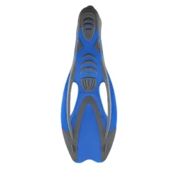 U.S. Divers Proflex II Slip On Vented Blade Snorkeling Diving Swimming Fins, Extra Large (Men's 11.5/Women's 13), Blue And Gray