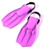 Swimline Florescent Dolphin Children's Recreational Swim Fins - Medium - Pink