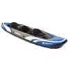 Sevylor Big Basin 3 Person Kayak With Adjustable Seats & Carry Handles For Lakes, Oceans, & White Water Rapids, Capacity 490 Pounds, Blue (2 Pack)