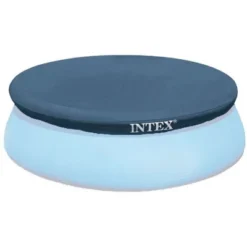 Intex Steel Frame Above Ground Pool Ladder & Intex 15 Ft Above Ground Pool Cover