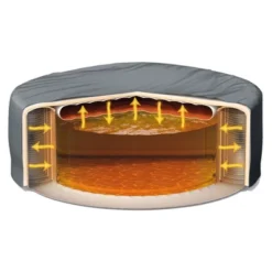 Intex 28429EP PureSpa Plus Portable Inflatable Hot Tub Bubble Jet Spa, 77 X 28 Inches & Attachable Cup Holder And Refreshment Tray, Tan (4 Pack) 7 Intex 28429EP PureSpa Plus Portable Inflatable Hot Tub Bubble Jet Spa, 77 X 28 Inches & Attachable Cup Holder And Refreshment Tray, Tan (4 Pack) -Water Sports Equipment GUEST 602f4a33 e531 4921 9055 644d860983c4 4