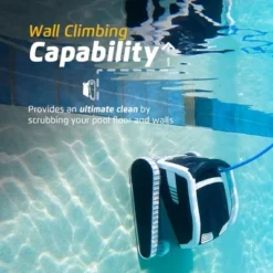 Dolphin Explorer E70 Robotic Pool Vacuum Cleaner With Wi-Fi & Universal Caddy With Classic Caddy Cover For All Pool Types Up To 50 Feet In Length -Water Sports Equipment GUEST 63f252a0 313a 4b09 af22 b1d3b7a5a973