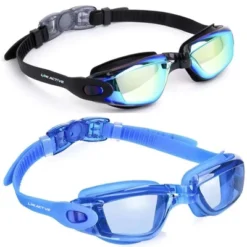 Link Active Kids Swim Goggle With Fast Clasp Technology UV Protection Leak & Fog Proof Wide View Boys & Girls Ages 3-9 2 Pack -Water Sports Equipment GUEST 68541d28 1616 4f12 932c 042d3930ac7d