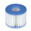 Intex 29011E Type S1 PureSpa Easy Set Pool Spa Hot Tub Filter Replacement Cartridges (6 Filters), Blue And White