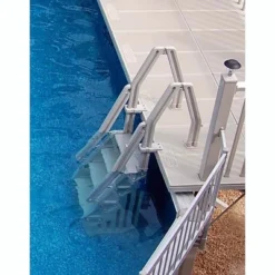 Vinyl Works IN Deluxe 32 Inch Adjustable In Step Above Ground Pool Ladder, Taupe 5 Vinyl Works IN Deluxe 32 Inch Adjustable In Step Above Ground Pool Ladder, Taupe -Water Sports Equipment GUEST 68c7d914 5f67 4502 84ad 7bc96ef509c3
