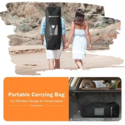 Costway 10.5ft Or 11ft Inflatable Stand Up Paddle Board Surfboard With Bag Aluminum Paddle Pump -Water Sports Equipment GUEST 6ac90c10 1ad2 44d7 9a96 003aeb99991f