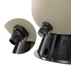 XtremepowerUS 24" Sand Filter For Inground Or Above Ground Swimming Pool 7-Way Valve Port Up To 29,400 Gallons Pool -Water Sports Equipment GUEST 75f5c942 fc95 4b9c 98df 67ddfa1cc286