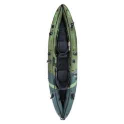 Sevylor Colorado 2 Person Inflatable Kayak W/Adjustable Seats, Green & Stearns Men's V2 Series Neoprene V-Flex Life Jacket Vest, Blue, 2XL -Water Sports Equipment GUEST 7f65ea71 18d6 4b8f 8840 f25a60934b88