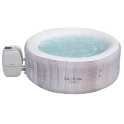 Bestway Cancun SaluSpa Inflatable Round Hot Tub Spa With 120 AirJets & EnergySense Waterproof Round Thermal Protective Spa Cover, Gray 6 Bestway Cancun SaluSpa Inflatable Round Hot Tub Spa With 120 AirJets & EnergySense Waterproof Round Thermal Protective Spa Cover, Gray -Water Sports Equipment GUEST 86f5a9ce 7748 4ea4 91ae f3154f4cfec7