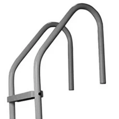 Saftron Step Polymer Finish Inground Pool Ladder, Graphite Gray + Saftron ASC-W Pool Ladder And Railing Anchor Socket Winter Cover, Gray (2 Pack) -Water Sports Equipment GUEST 925d17bc a3f6 4f2e 97b6 58172d0ea02e