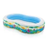 Intex 8.5’x5.25’x18” Seaside Paradise Inflatable Kiddie Pool & Electric Air Pump