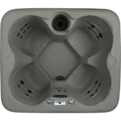 Life Smart 4 Person Plug And Play Thermal Friction Heating Square Hot Tub Spa With 13 Jets, Cover, And Multi Color LED Lighting System, Taupe -Water Sports Equipment GUEST 951f559f b6bf 482b b84a 9bb4c035fd0f