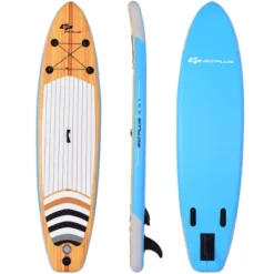 Costway 10' Inflatable Stand Up Paddle Board Surfboard SUP W/ Bag Adjustable Paddle Fin -Water Sports Equipment GUEST 99398031 18f2 49ce 9419 6b31184cca72