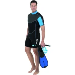SEAC Sense Shorty 2.5mm High Stretch Neoprene Short Wetsuit Men