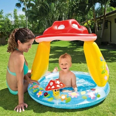 Intex Inflatable Mushroom Water Play Center Kiddie Baby Swimming Pool Ages 1-3 3 Intex Inflatable Mushroom Water Play Center Kiddie Baby Swimming Pool Ages 1-3 - Image 3