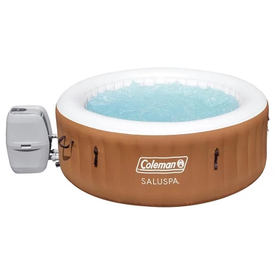 Bestway Coleman Miami AirJet 2 To 4 Person Inflatable Hot Tub Round Portable Outdoor Spa With 120 AirJets And EnergySense Energy Saving Cover, Orange 2 Bestway Coleman Miami AirJet 2 To 4 Person Inflatable Hot Tub Round Portable Outdoor Spa With 120 AirJets And EnergySense Energy Saving Cover, Orange - Image 2