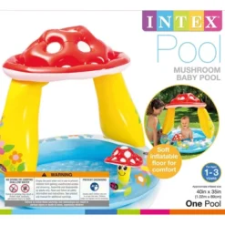 Intex Inflatable Mushroom Water Play Center Kiddie Baby Swimming Pool Ages 1-3 8 Intex Inflatable Mushroom Water Play Center Kiddie Baby Swimming Pool Ages 1-3 -Water Sports Equipment GUEST a57d7654 4981 4abf ba4f ece4bbe56820