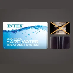 Intex PureSpa Plus 6 Person Portable Inflatable Round Hot Tub Spa With Soothing Bubble Jets And Built In Heater Pump -Water Sports Equipment GUEST a64b52b1 7013 41b2 a2a6 d5573f527dbe