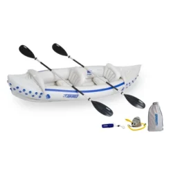 Sea Eagle 330 2 Person Inflatable Sport Kayak Canoe Boat W/ Pump & Oars 11 Sea Eagle 330 2 Person Inflatable Sport Kayak Canoe Boat W/ Pump & Oars -Water Sports Equipment GUEST a9a8613a bc67 43d4 bf87 00f082523290