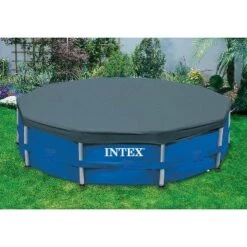 Intex 15' Round Frame Above Ground Pool Debris Cover (Pool Sold Separately) -Water Sports Equipment GUEST aecf46f2 3bdd 4d87 8a52 5ca3f654103b