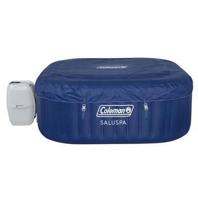 Coleman SaluSpa 4 Person Square Portable Inflatable Outdoor Hot Tub Spa With PureSpa Inflatable Slip Resistant Removable Seat Accessory (2 Pack) 3 Coleman SaluSpa 4 Person Square Portable Inflatable Outdoor Hot Tub Spa With PureSpa Inflatable Slip Resistant Removable Seat Accessory (2 Pack) - Image 3