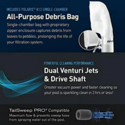 Zodiac Polaris Vac Sweep 280 Pressure In-ground Automatic Swim Pool Cleaner F5 -Water Sports Equipment GUEST b4dc6fb2 ea6a 424c be4d 4bd603d53412