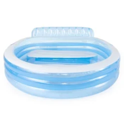 Intex Swim Center Inflatable Family Lounge Pool With Built In Bench And 8' Cover -Water Sports Equipment GUEST b6958c03 d01b 4b14 8d38 759beda42546