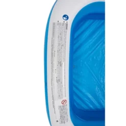 Pool Central 8.5' Blue And White Inflatable Rectangular Swimming Pool -Water Sports Equipment GUEST bafd2e07 f35a 484d 9baa 35a7318c9e54