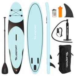 TELESPORT Paddle Boards Inflatable Stand Up Paddleboard W/Accessories -Water Sports Equipment GUEST bc2031ac 8834 4bf3 a37f 8bad77332132