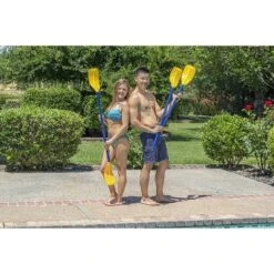 Poolmaster 45" Convertible Oars And Boat Paddles For Swimming Pool Or Lake - Yellow -Water Sports Equipment GUEST bfd5f567 1d68 4ac7 8440 e583b18c5134
