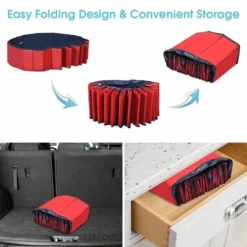 Costway 55'' Foldable Dog Pet Pool Kiddie Bathing Tub Indoor Outdoor Leakproof Portable -Water Sports Equipment GUEST ca527dc8 372d 4e2c 9a85 831a48b77bc4