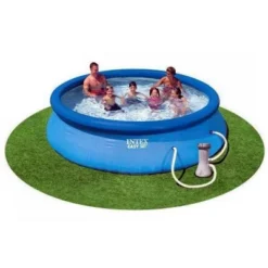 Intex 28131EH 12 Foot X 30 Inch Easy Set Above Ground Inflatable 4 Person Swimming Pool With 530 GPH Filter Pump For Children And Adults -Water Sports Equipment GUEST d4e978b6 70a7 448a 9f44 e3a91412421b