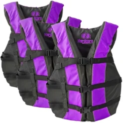 Hardcore Water Sports Hardcore Life Jacket 3 Pack Paddle Vest For Adults; Coast Guard Approved Type III PFD Life Vest Flotation Device; Jet Ski, Wakeb -Water Sports Equipment GUEST d50c6c7f 88b1 4150 aa99 1349bd701785